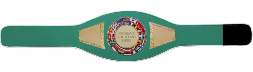 CHAMPIONSHIP BELT PROFLAG2/FLAG/G/ENGRAVE - VARIETY OF LEATHER COLOURS AVAILABLE CHAMPIONSHIP BELT PROFLAG2/FLAG/G/ENGRAVE - VARIETY OF LEATHER COLOURS AVAILABLE